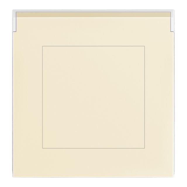 ABB Levit vacuum inlet - ivory/white - 5530H-A0020017