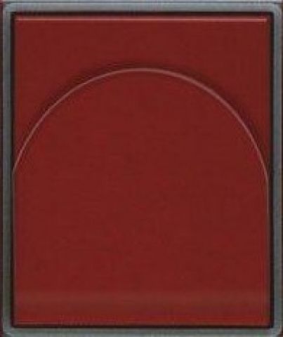 ABB inlet cover - crimson / ice grey - 5530E-21024