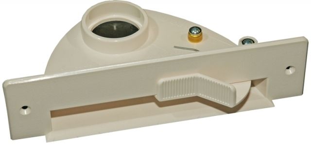 Kehrleistensaugdose VAC PAN - Elfenbein - ACC-16-3