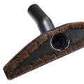 Brosse de sol pivotante noire avec poils