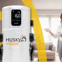 HUSKY Vision: A revolution in cleaning. Power, elegance and smart technology combined