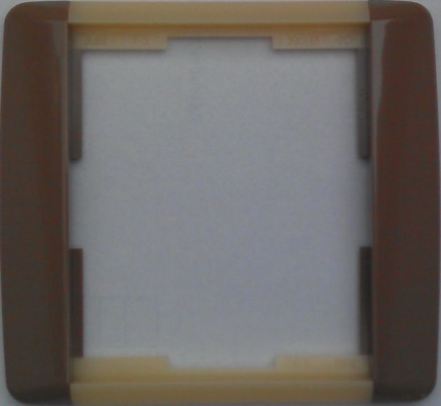 ELEMENT Einfachrahmen - Kaffee/Eisopal - 3901E-11025