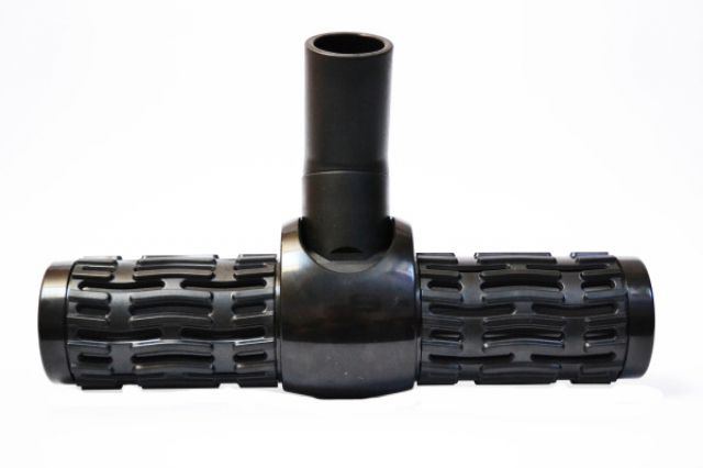 Brosse rotative noire pour tissus d’ameublement