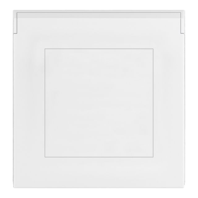 ABB Levit vacuum inlet - white/white - 5530H-A0020003