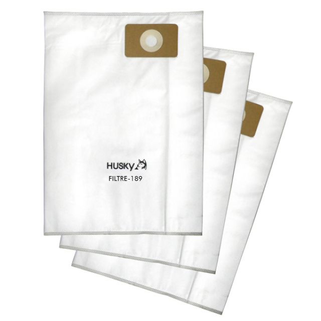 Original FILTRE 189 filter bag, 3 pcs, for HUSKY central vacuum - FILTRE-189-3