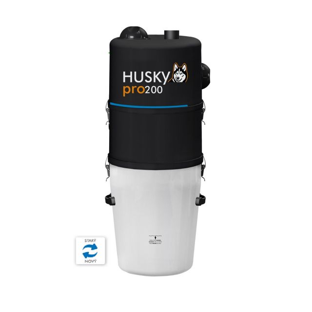Centrální vysavač HUSKY PRO 200 - starý za nový