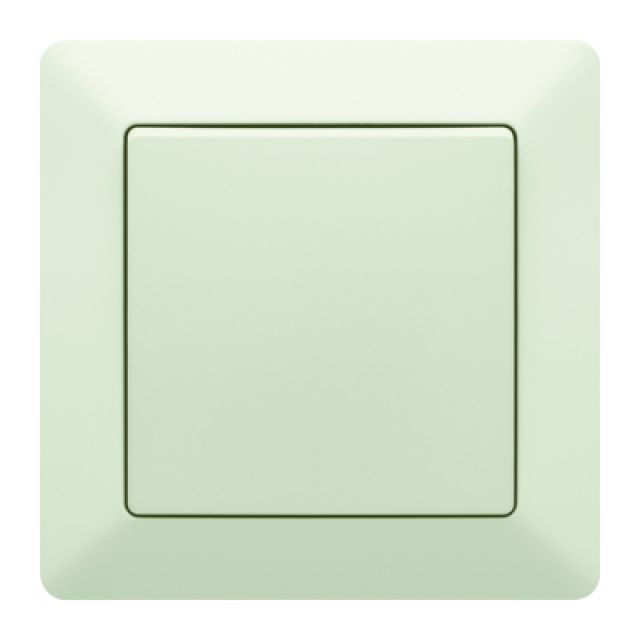 Enjoliveur de prise ABB ZONI - olive, cadre inclus - 2CHT500200A4143
