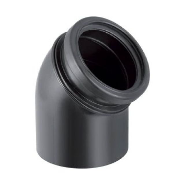 H2O odpad.koleno 45 F/M/PA102-1 - TUY-149